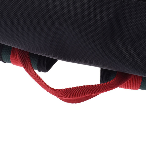 Gucci Embroidered Tiger Backpack Black Canvas Daypack - Picture 3 of 9